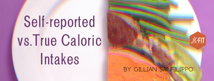 Discrepancies Between Self-reported and Accurate Caloric Intakes