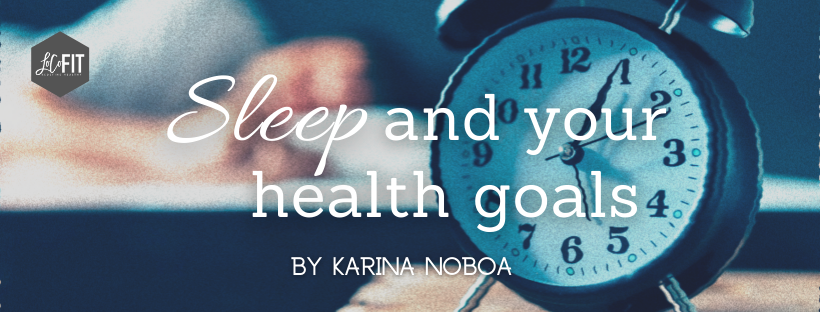 Sleep and Your Health Goals